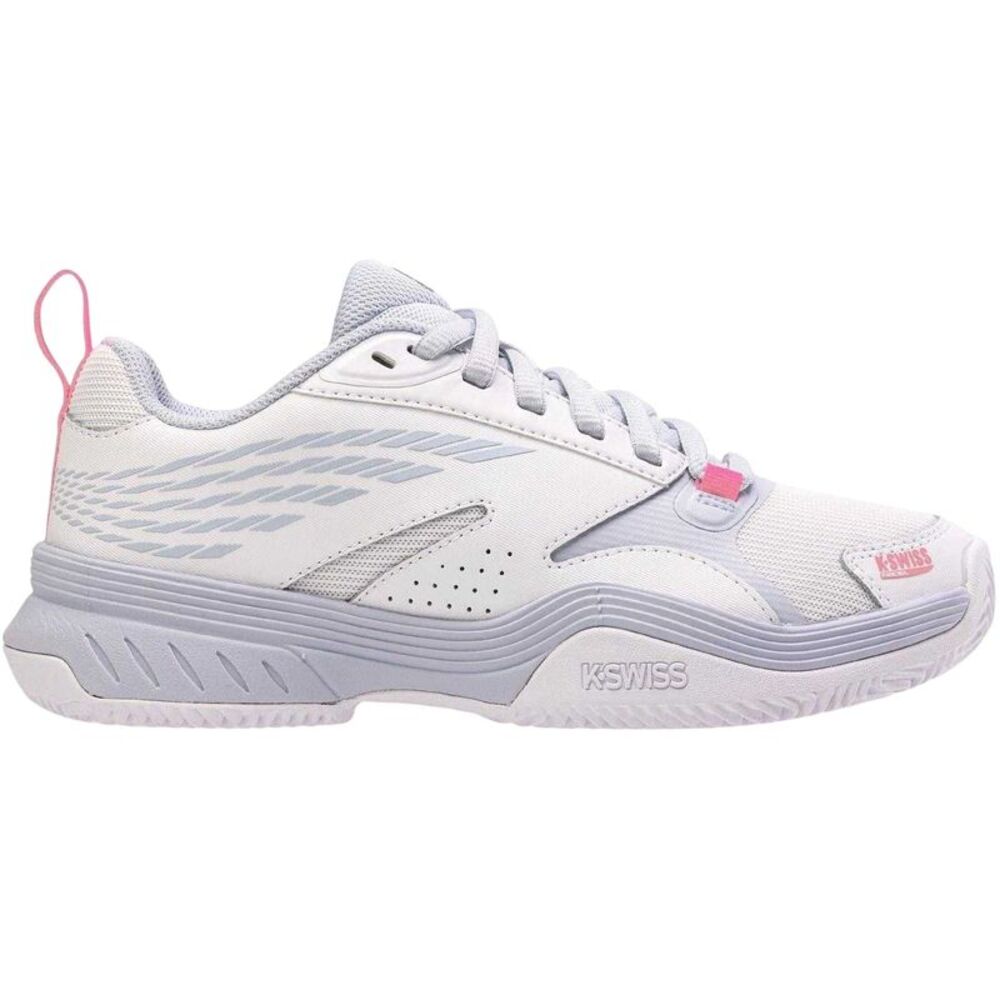 K-Swiss Womens/Ladies SpeedEx Padel Shoes / White/Pink